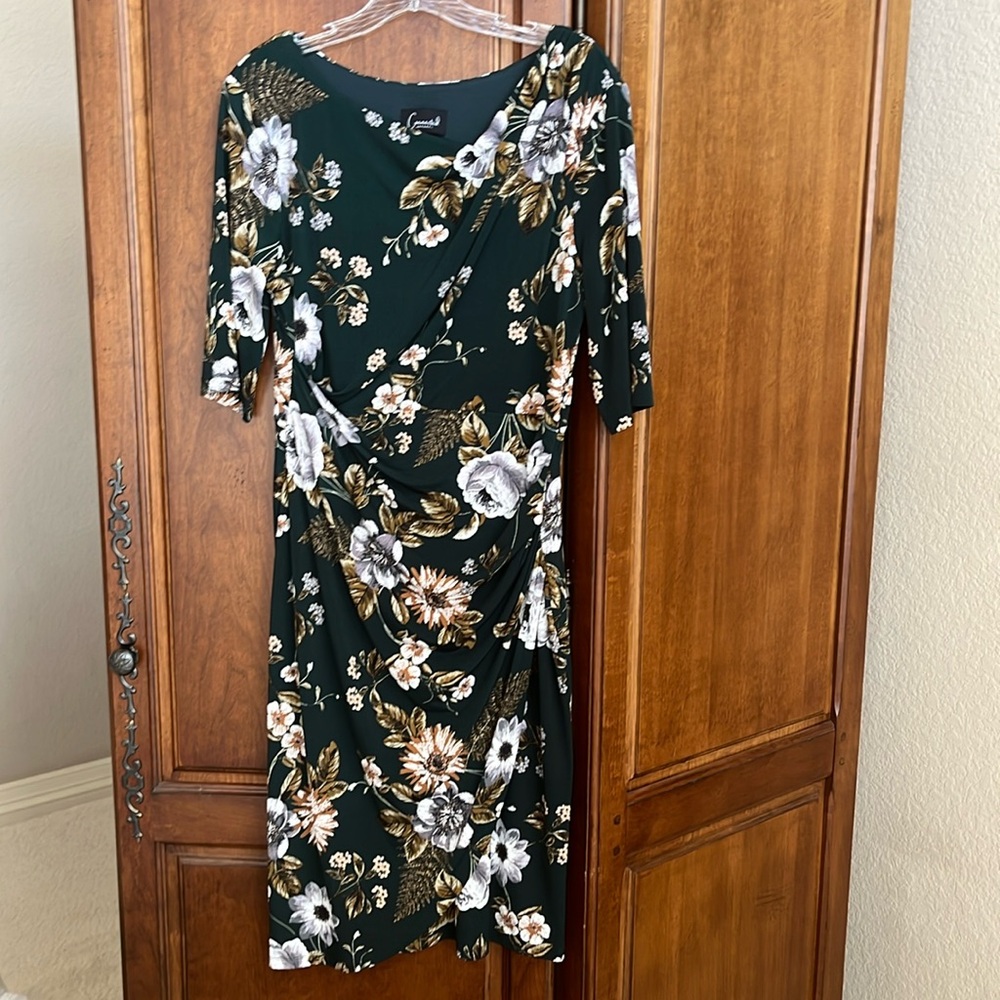 Green floral Dress from Nordstrom